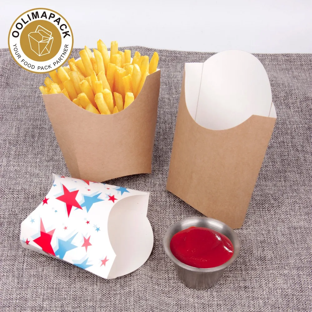 french fries cone holder scoop cup