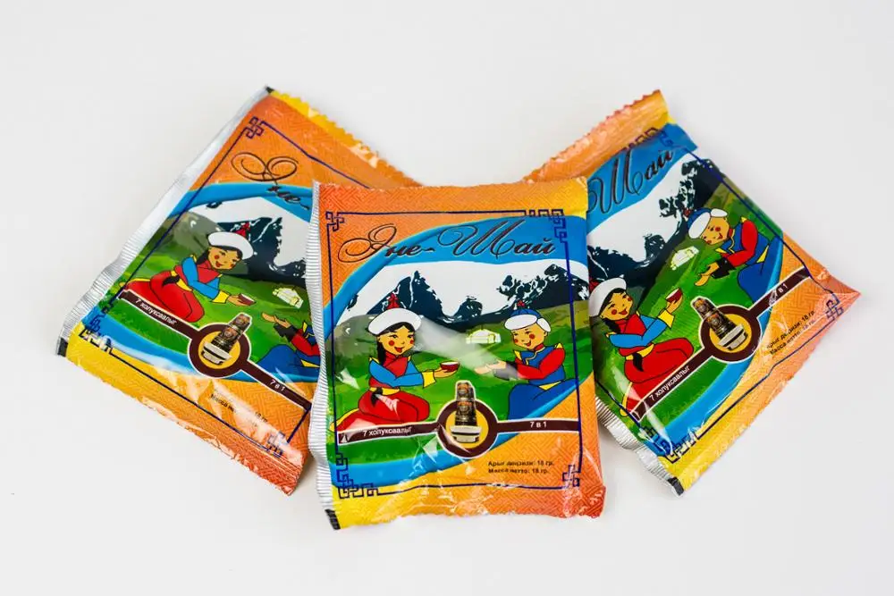 
Unique Ene-Shai Tuvan Green tea with milk 