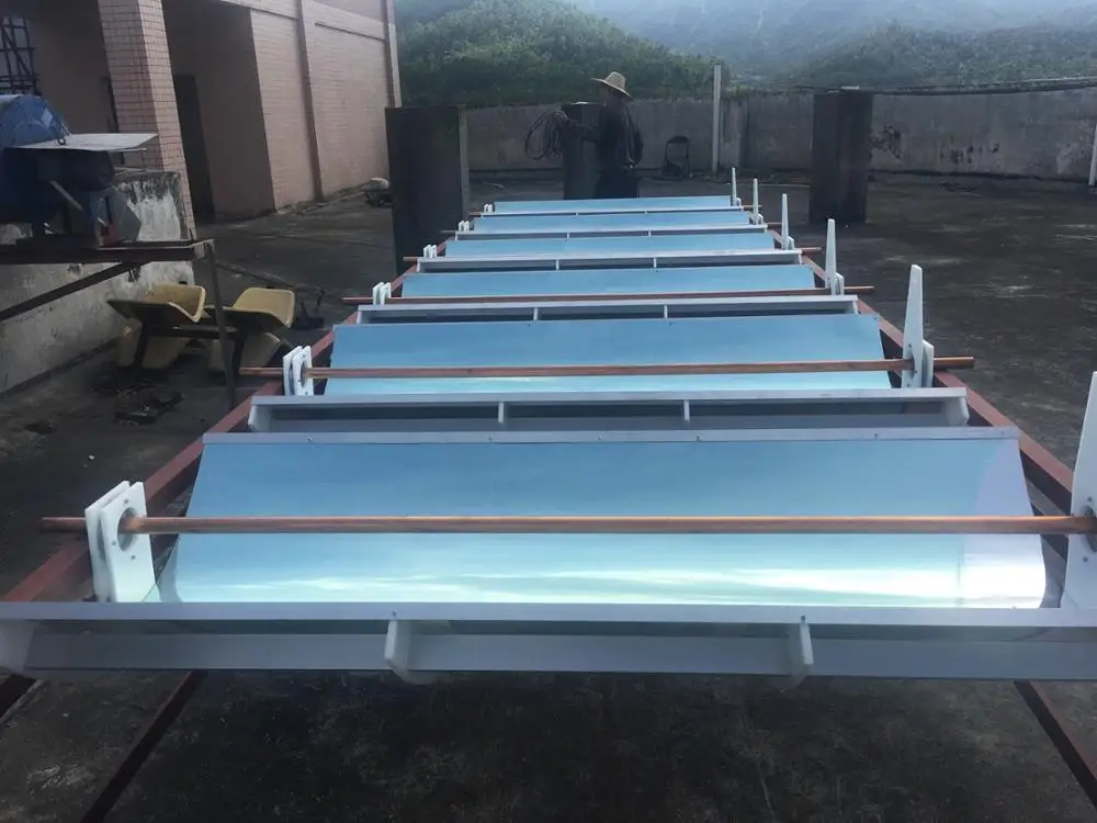 Набор солнечных коллекторов CSP