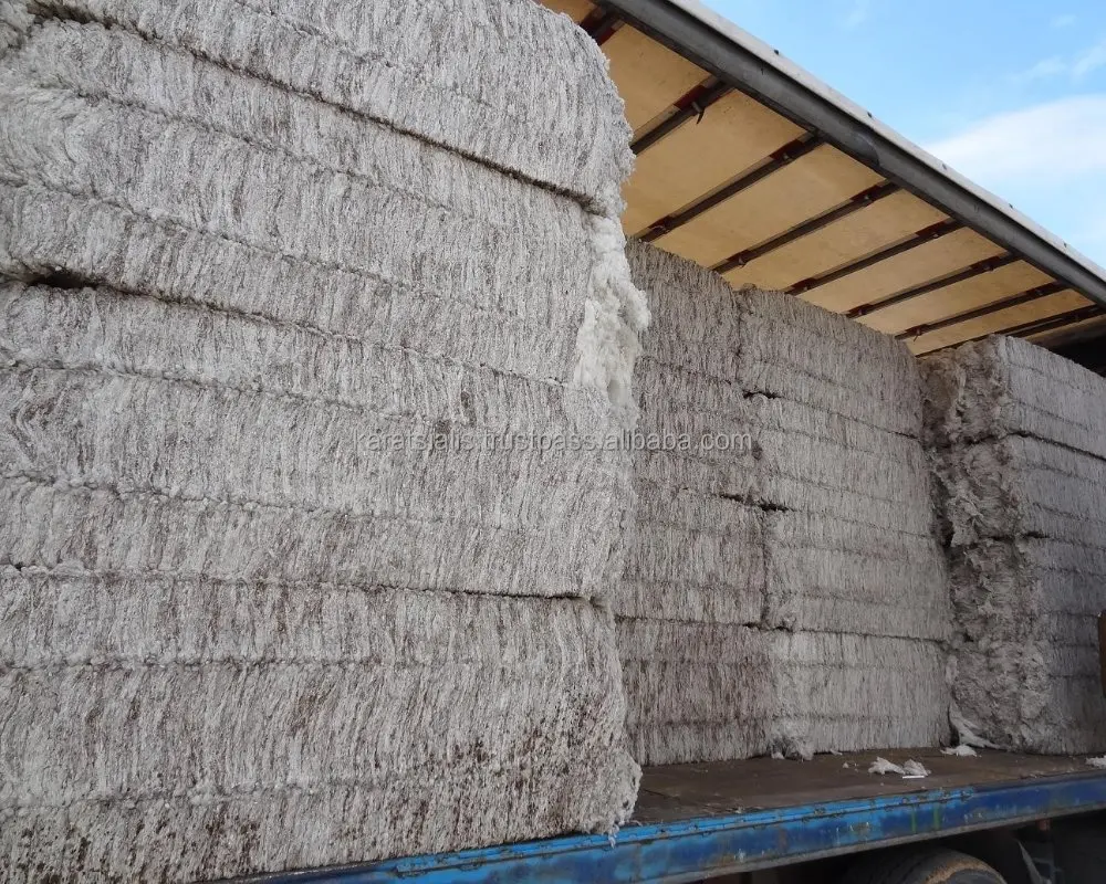 
COTTON WASTE BALES FROM YARN SPINING MILLS with AQSIQ and CCIC. 
