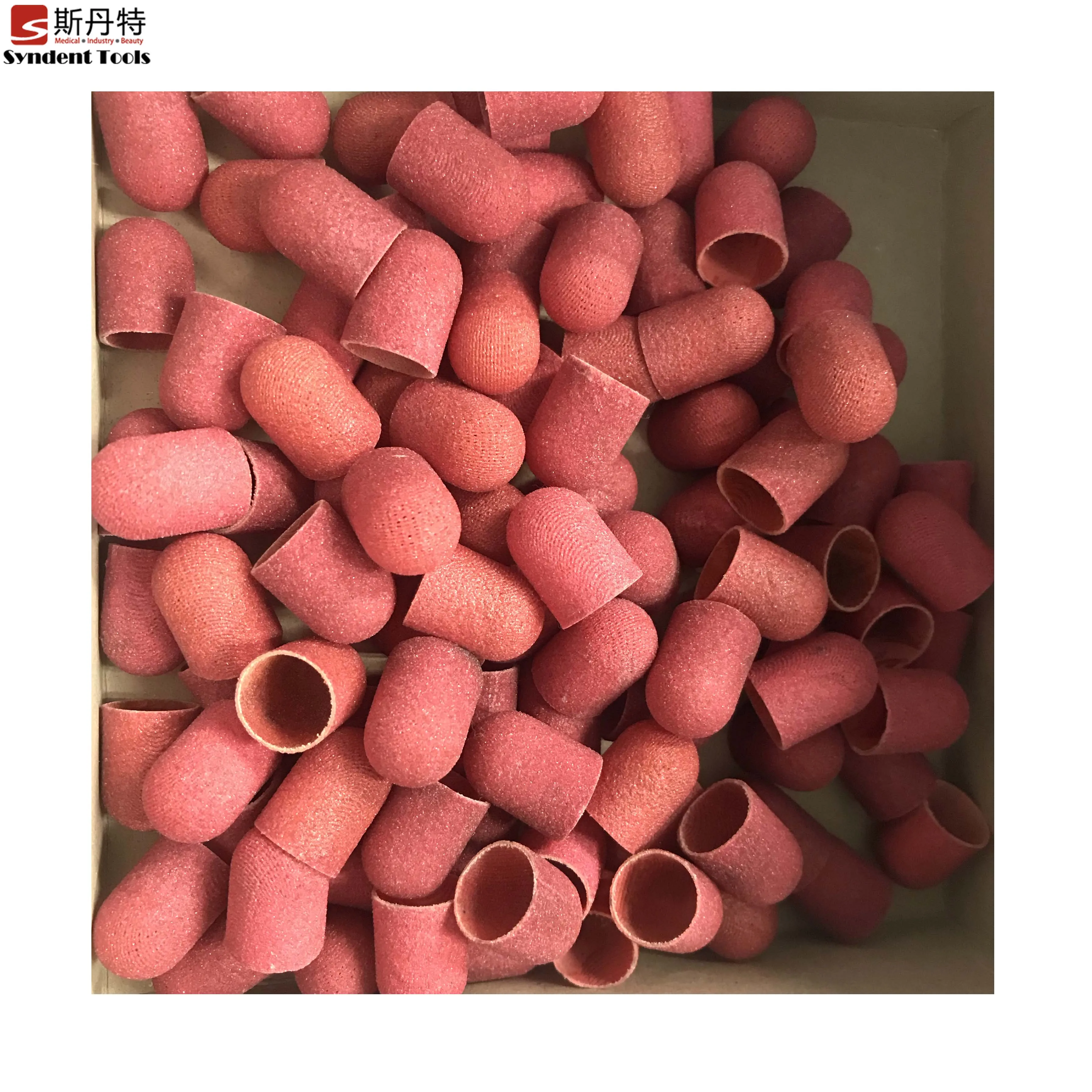 Most popular pink pedicure podiatry sanding callus remove caps