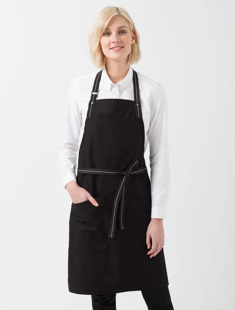 
Custom full length 100% cotton chef cooking kitchen apron/Wholesale Promotional Restaurant Adult Chefs Apron 