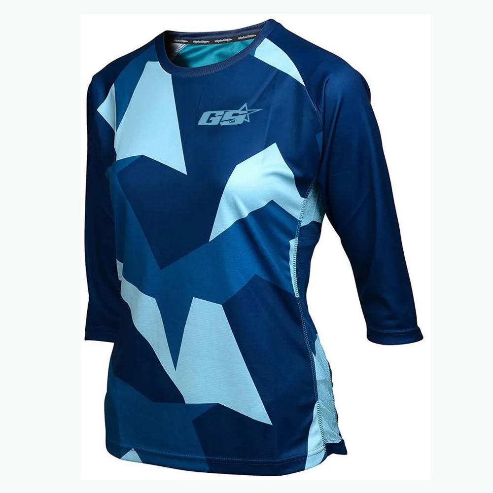 2017 Women Latest Bicycle BMX Shirts MTB Downhill Jersey with Custom High Quality Artwork