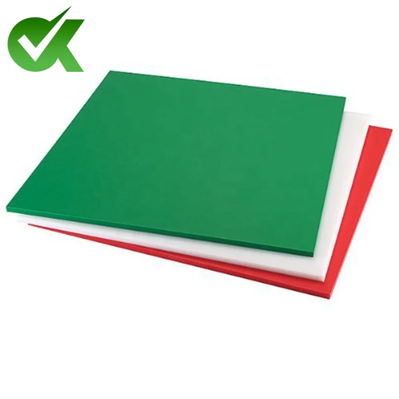 Custom Logo food cutting polythene rigid HDPE chopping board Supplier
