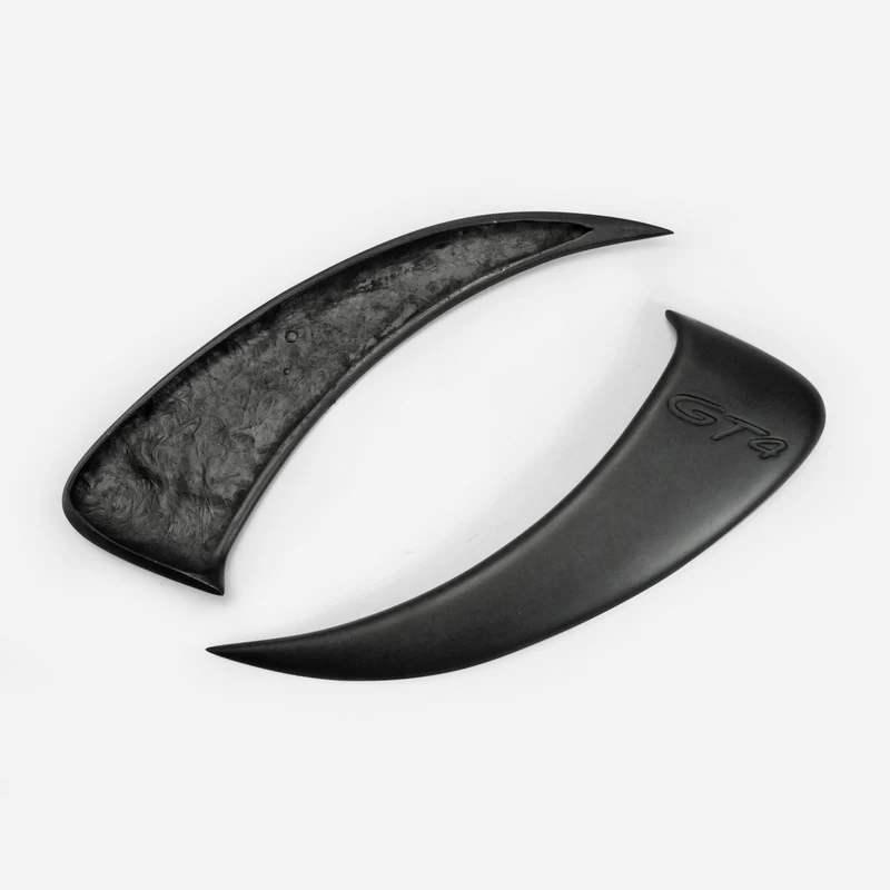 Auto Parts Carbon Fiber Fender Side Air Intake Vents For Porsche 981 Boxster GT Type Side Duct Vents