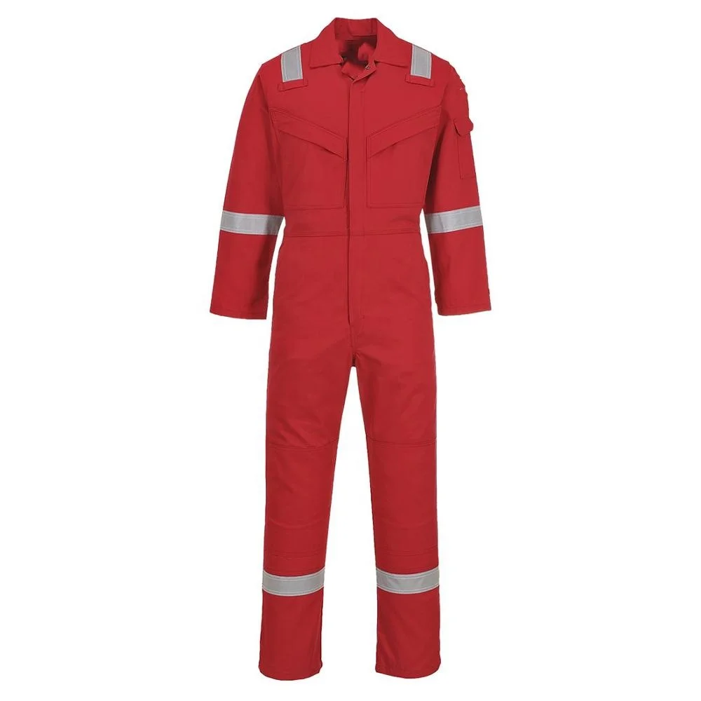 high quality 88%Cotton 12%Nylon reflective flame retardant coverall