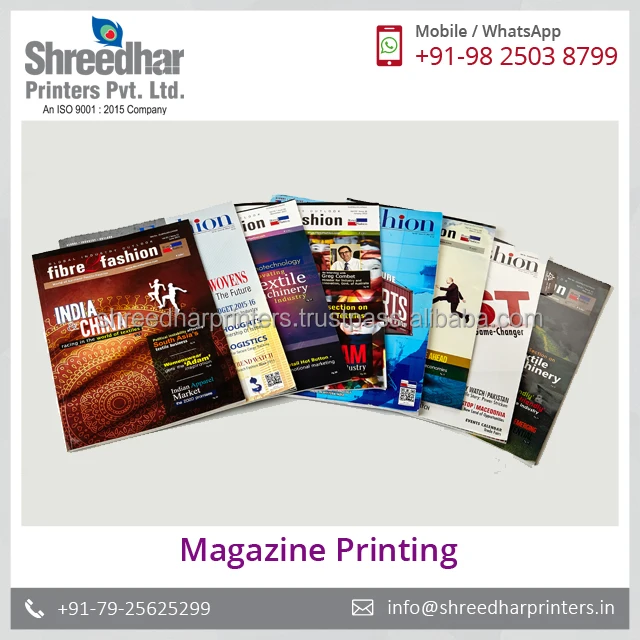 Quick Magazine Printing and Shipping.
