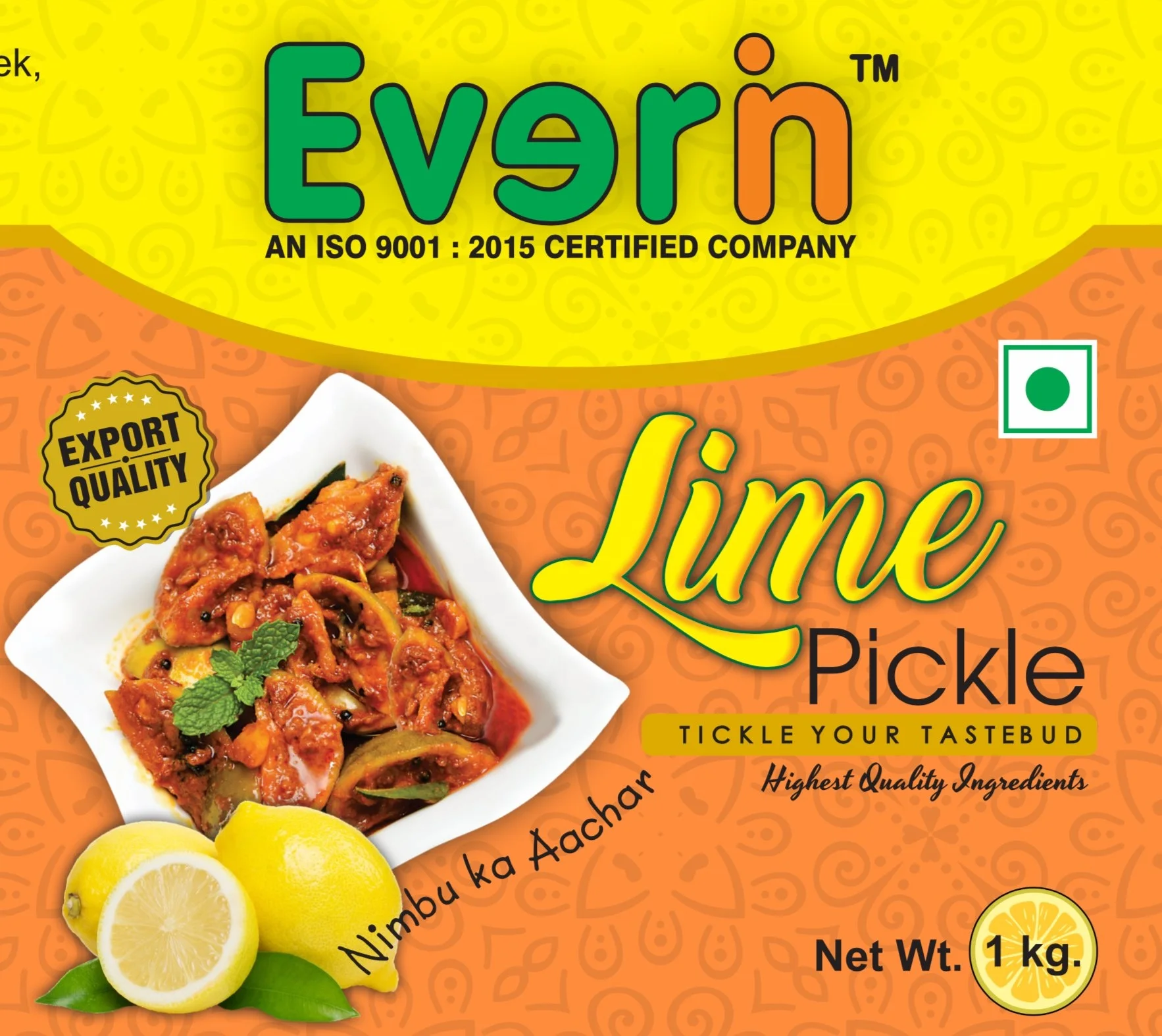 
Lime Pickle 1kg 