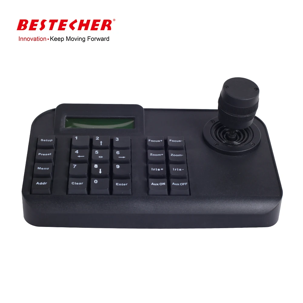 Bestech 3D Analog Camera PTZ DVR Joystick Keyboard Controller For Analog AHD Camera