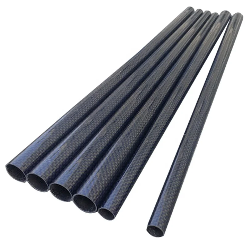 
 high quality 3K custom forged composite carbon fiber tent poles  