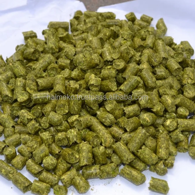 
Alfalfa pellets for cattle animal feeding 