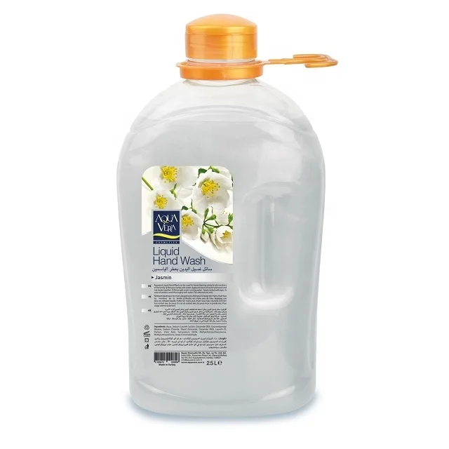 AQUAVERA Jasmin Liquid Hand Wash for Adults Toilet Soap Chemical Based Ingredients 2.5 Liter