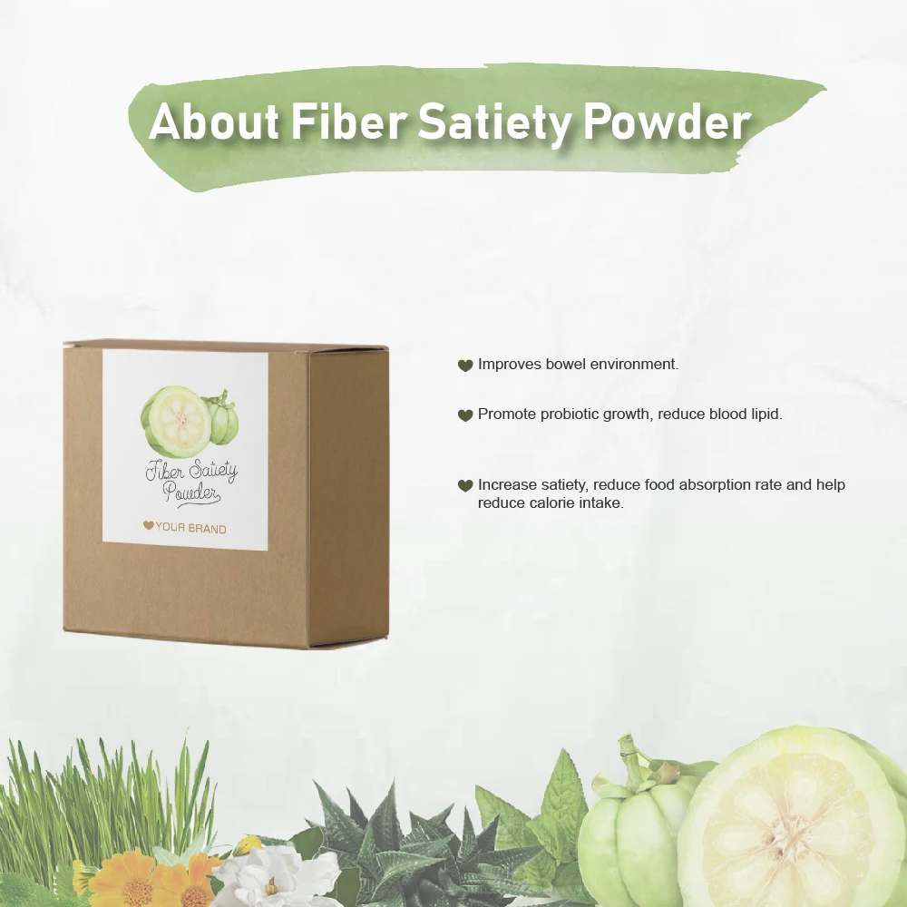 Fiber Herbal Extract Weight Loss Slimming Dietary Supplement