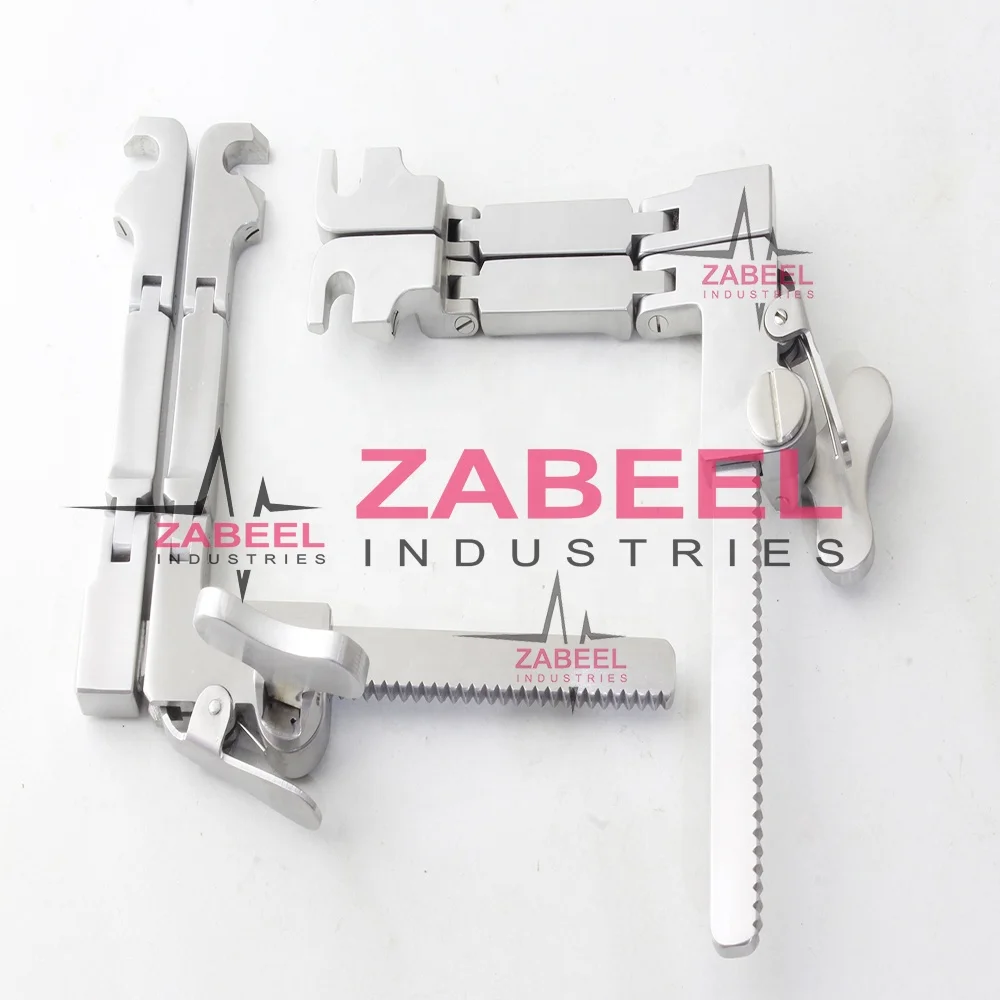 Casper Cervical Vertebral Column Retractor Frame With Blades 56 PCs Surgical orthopedics Veterinary Medical by Zabeel Industries