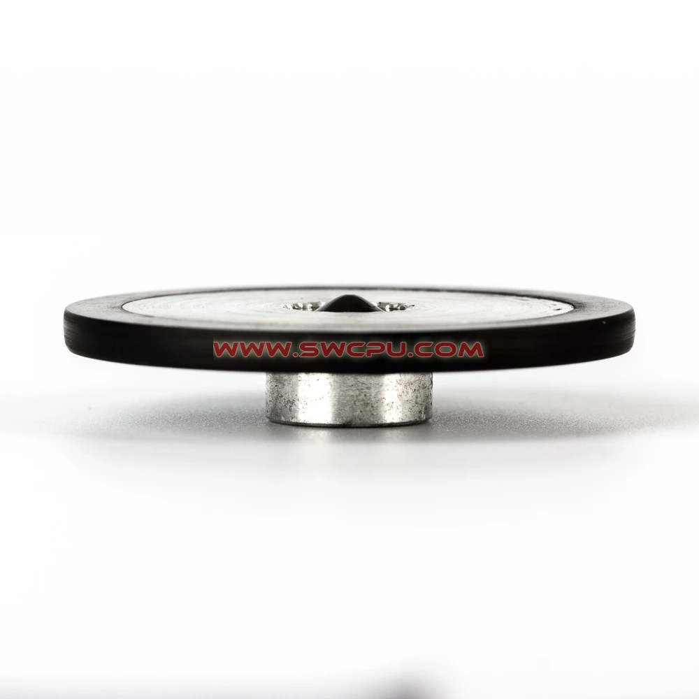 Low Price Plastic Wheel Customized PU On Cast Iron