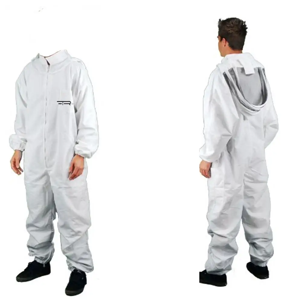 Bee-keeping Suit/ Protective Bee Suits Simple Cotton Polyester Bee Keeping Suit RNF GROUP RF-B1001 White PK