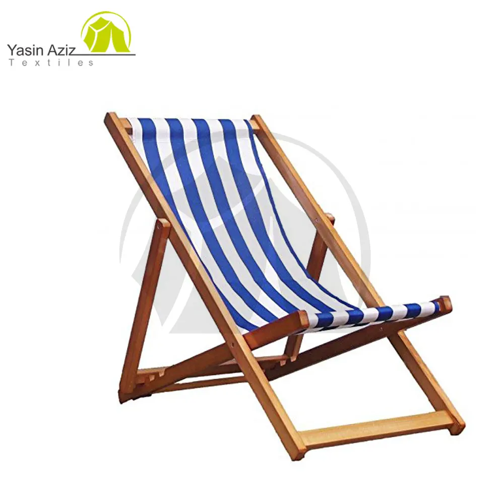 
Wooden Folding Beach Deck Chair 