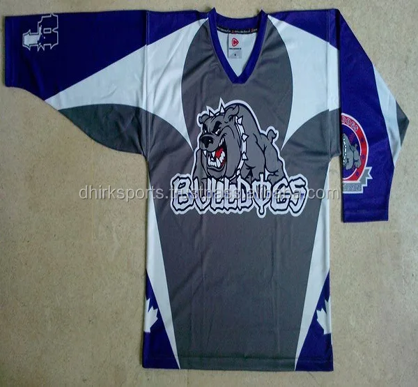 
США, футболки для хоккея с сублимационной печатью, одежда для хоккея с шайбой, Сублимированные Футболки для хоккея с шайбой 