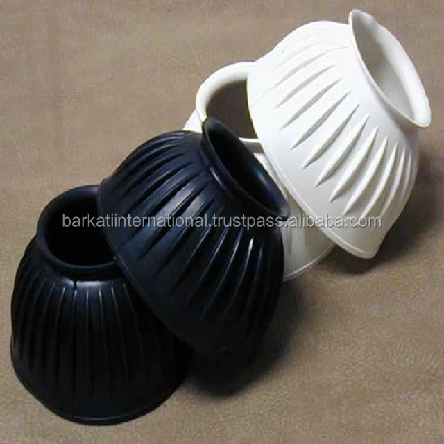 Horse rubber bell boots detachable flexible and washable