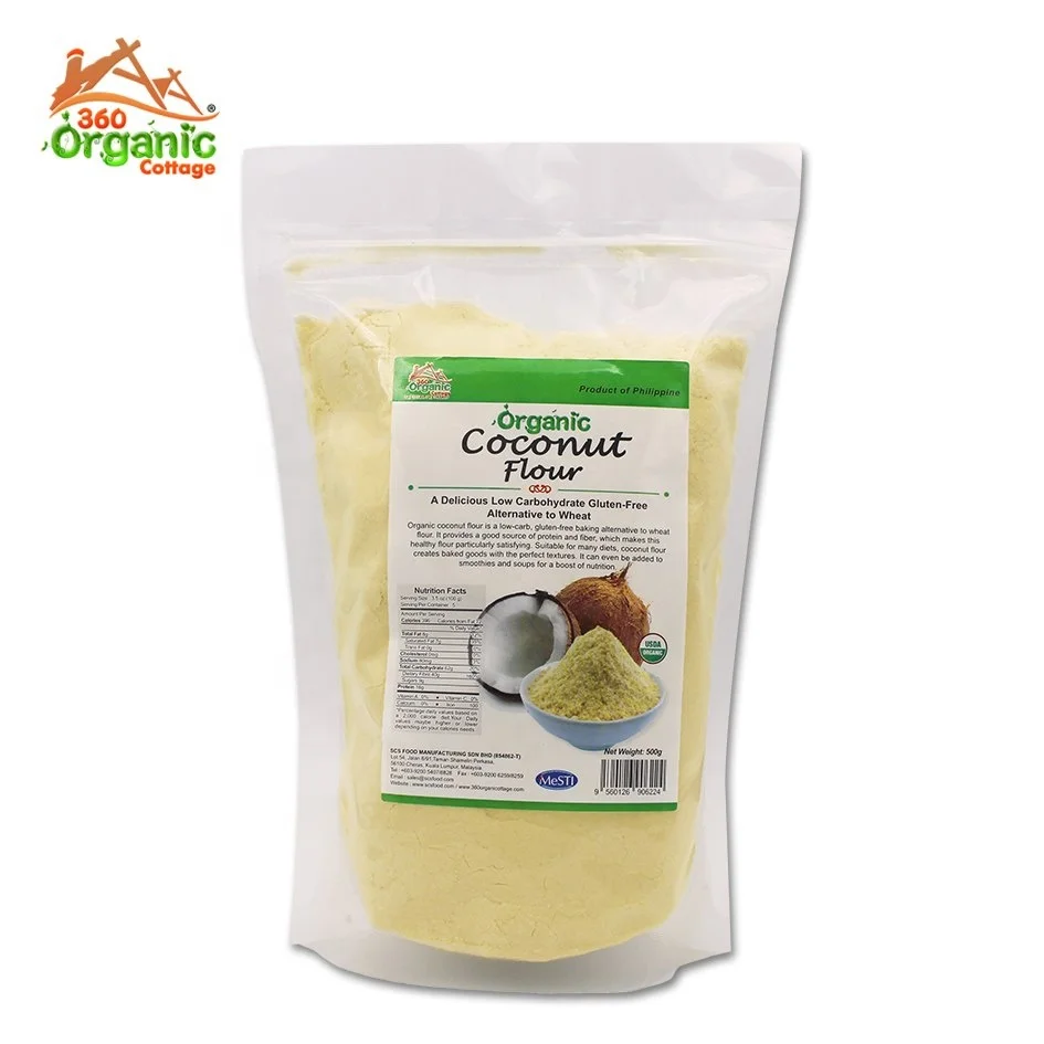 500 г органической кокосовой муки