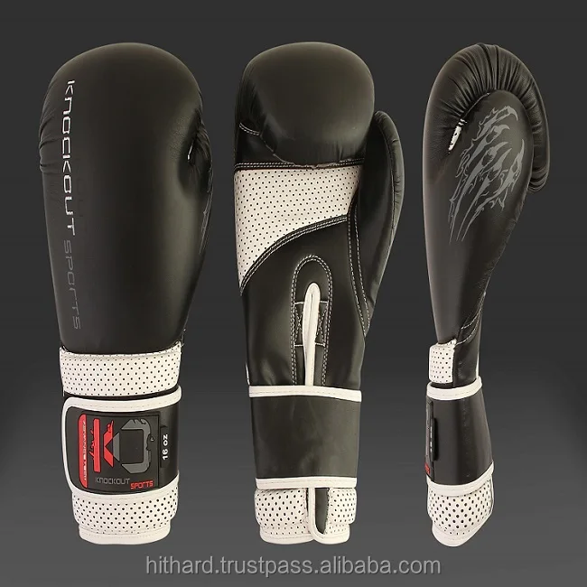 Fine Cow-Hide Leather Boxing Gloves