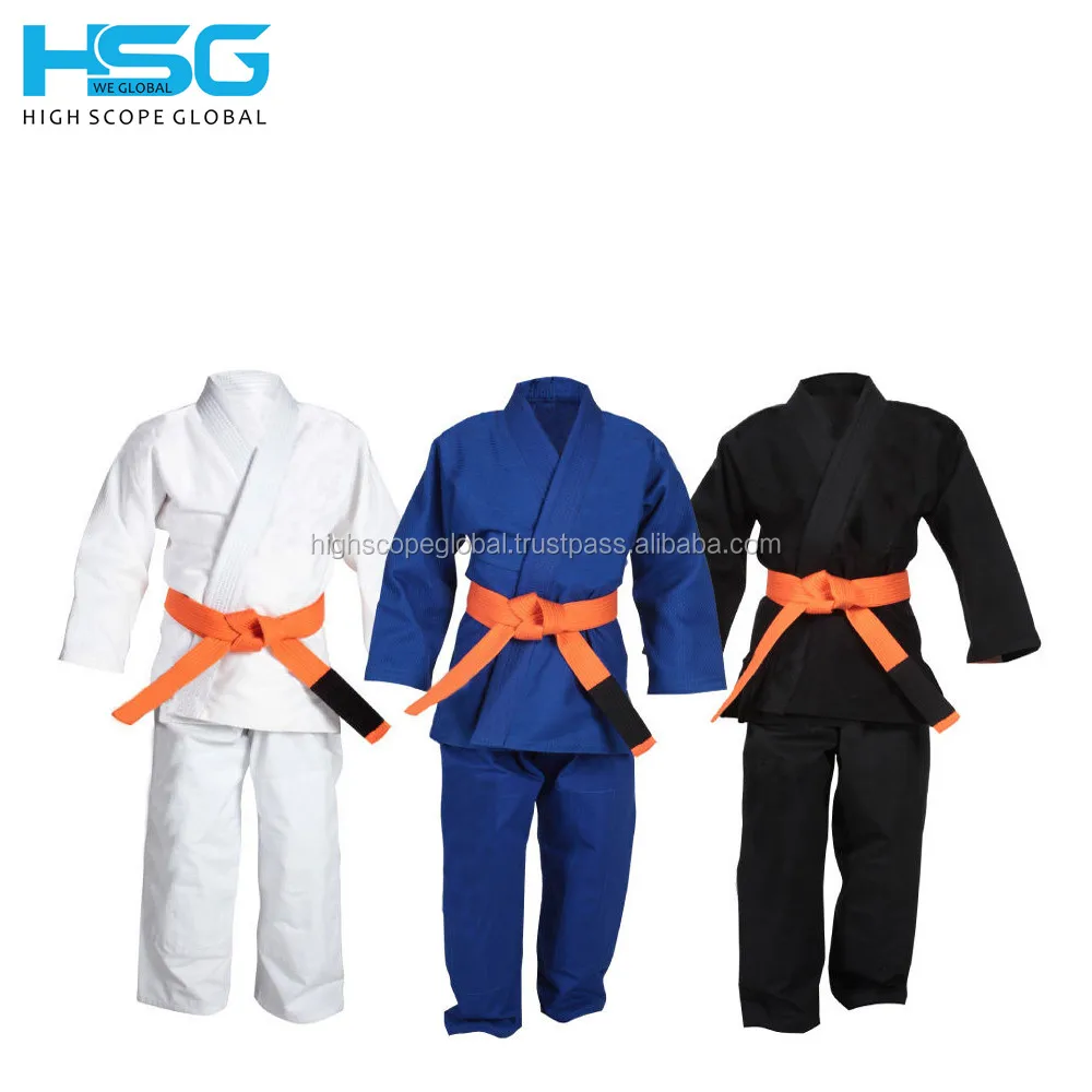 Wholesale Custom Logo Kids BJJ Gi Kimono Training Competition Jiu Jitsu Uniform Brazilian Kimono for Child