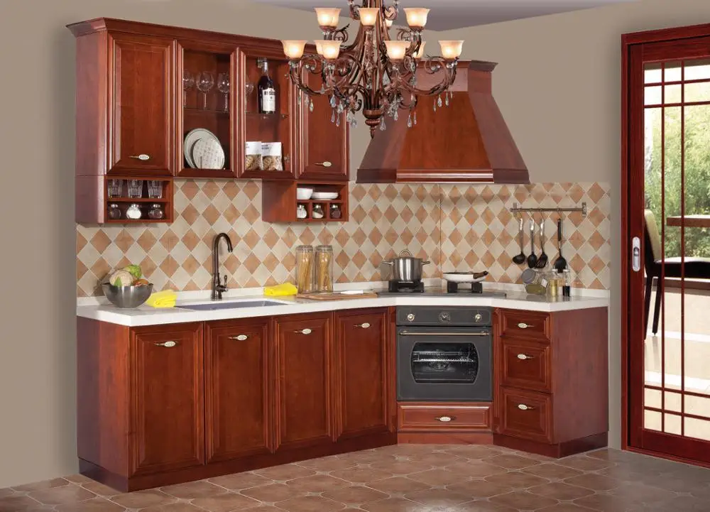 customized classic white kitchen cabinets