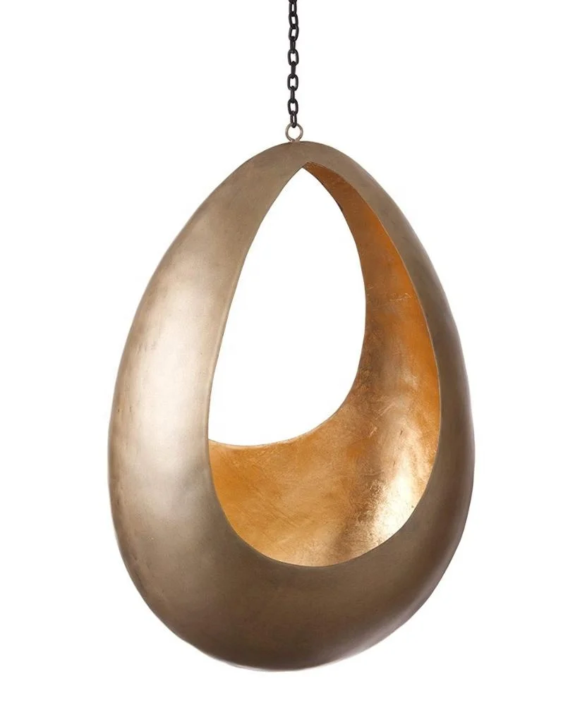 Tear Drop Hanging egg shape Tea Light candle holder home wedding