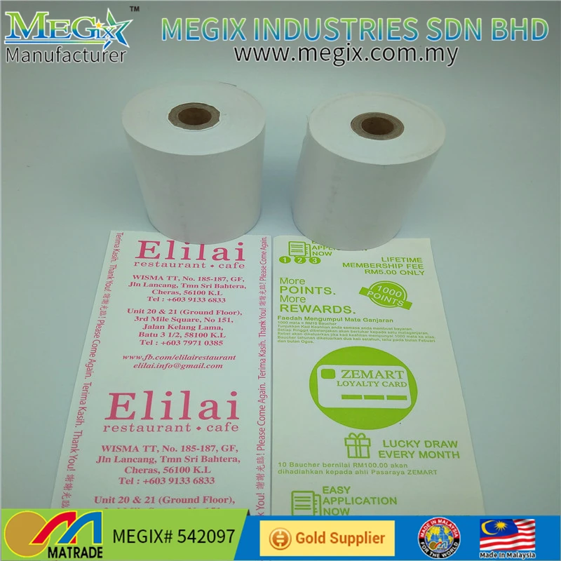 Thermal rolls 80 x 80mm paper rolls thermal cashier paper