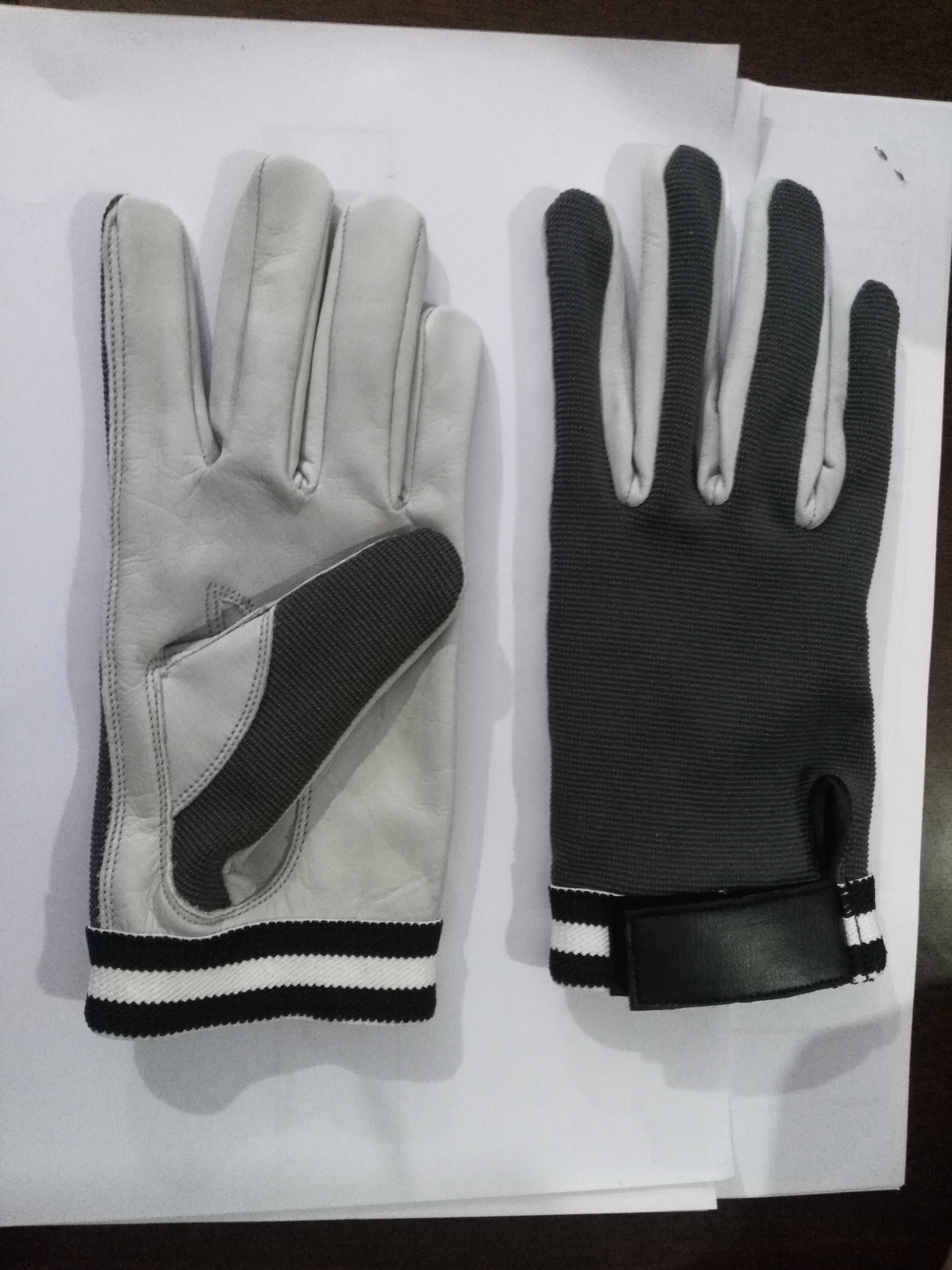 Skydive Gloves Custom Made Skydiver  Gloves With Embroidery Logo High Quality Material leather palm