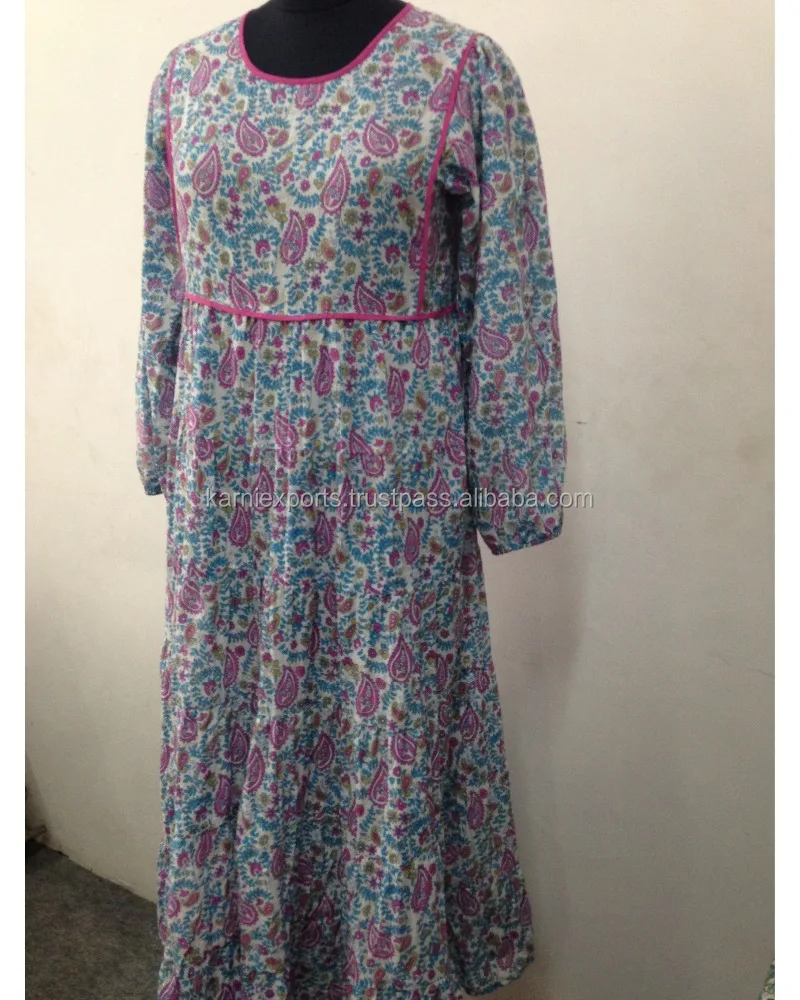 2017 latest new designer long maxi gown blue carry print long sleeve maxi dress online maxi dress for women