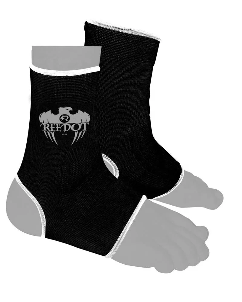 Good Quality OEM Black Muay Thai Kickboxing MMA Ankle Support Anklets Pain Foot Protector