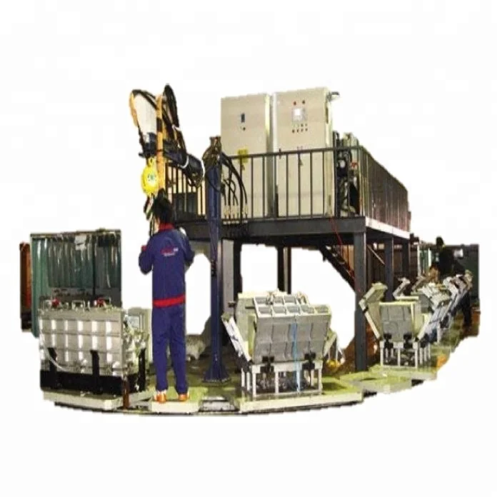 Refrigerator Four Station Door Foaming Mold Cycle Production Line