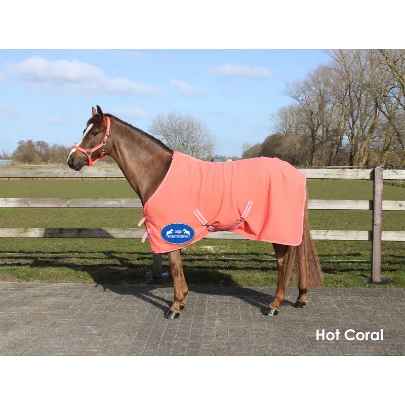 Pink horse fleece rugs, Hot Pink Horse Fleece Summer Rug, new design high quality anti-pilling polar fleece horse fleece rug