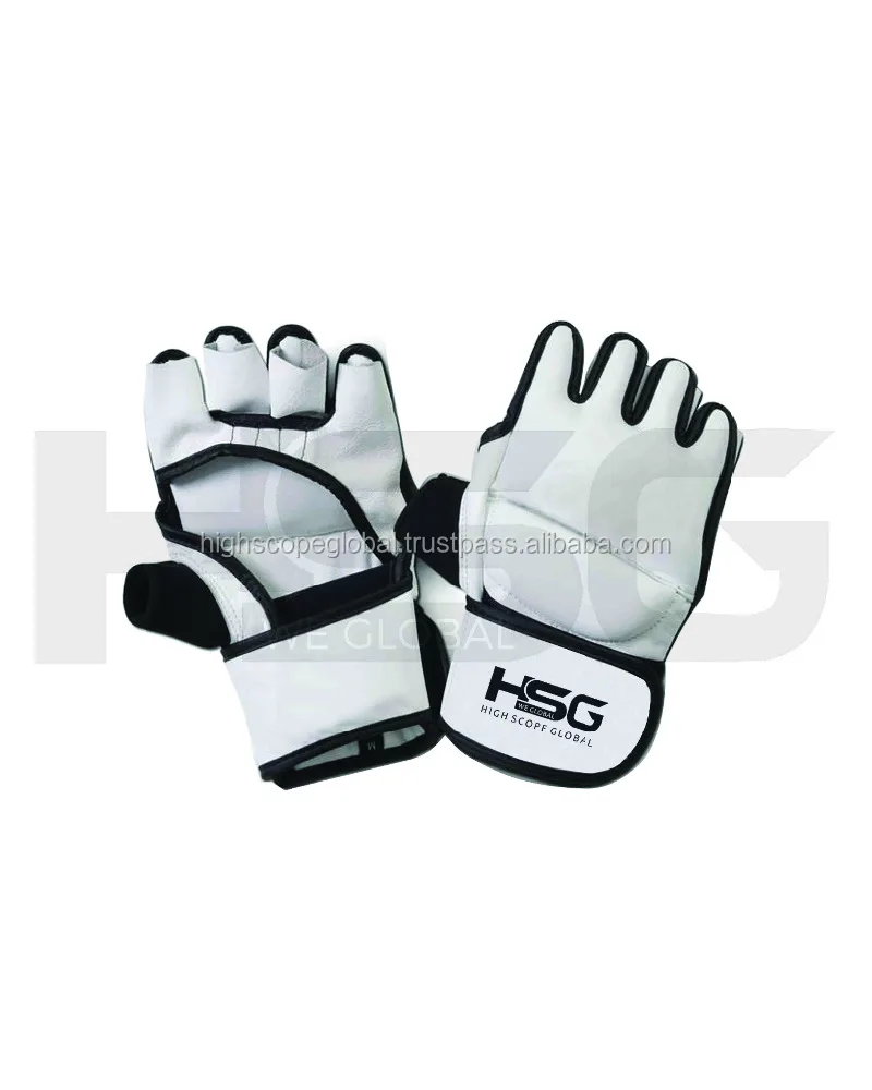 Professional MMA Gloves PU Leather Gym Fitness Sports Punching Fight Sparring and Training Gloves