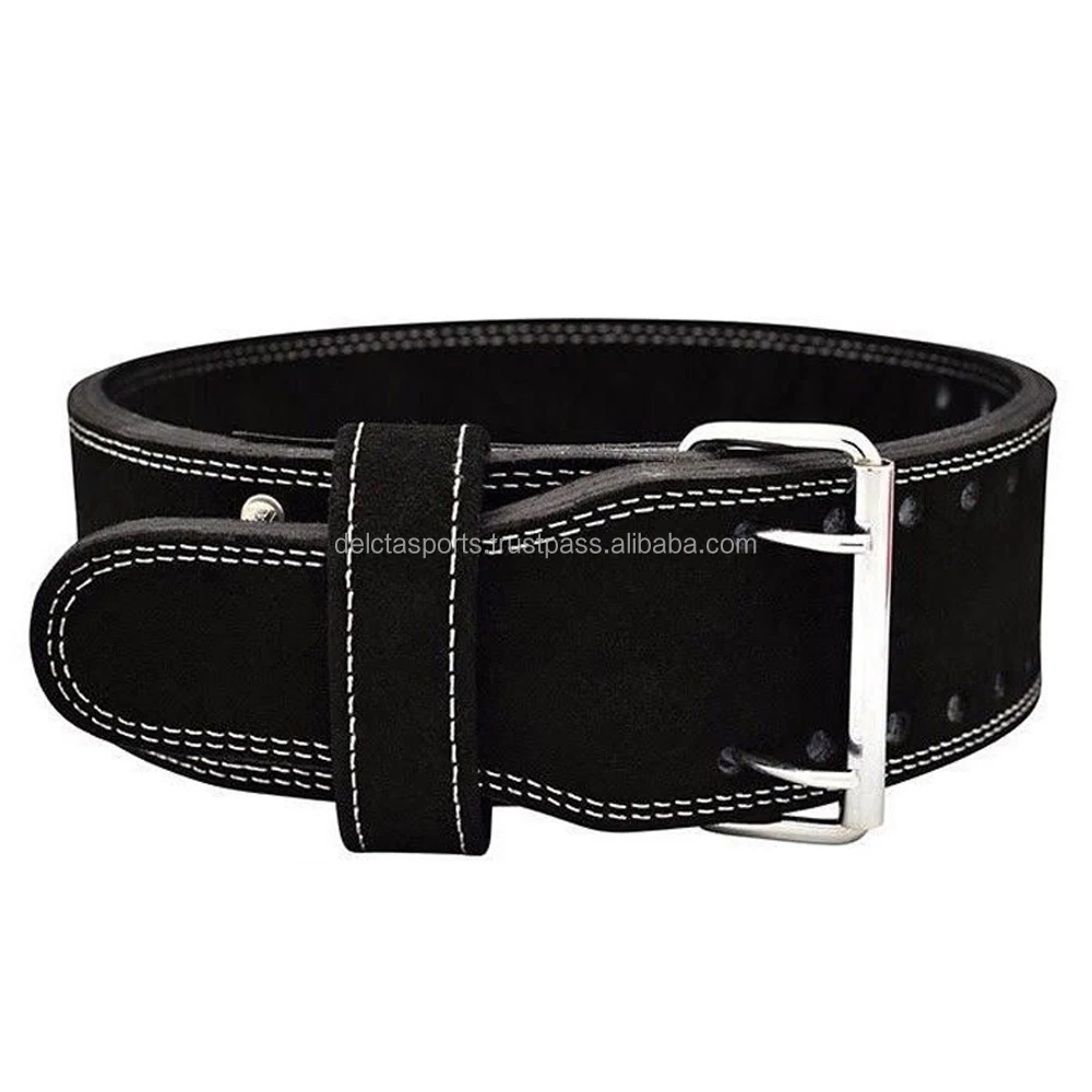 Genuine Leather Weight Lifting Belt Powerlifting Training Bodybuilding Belt