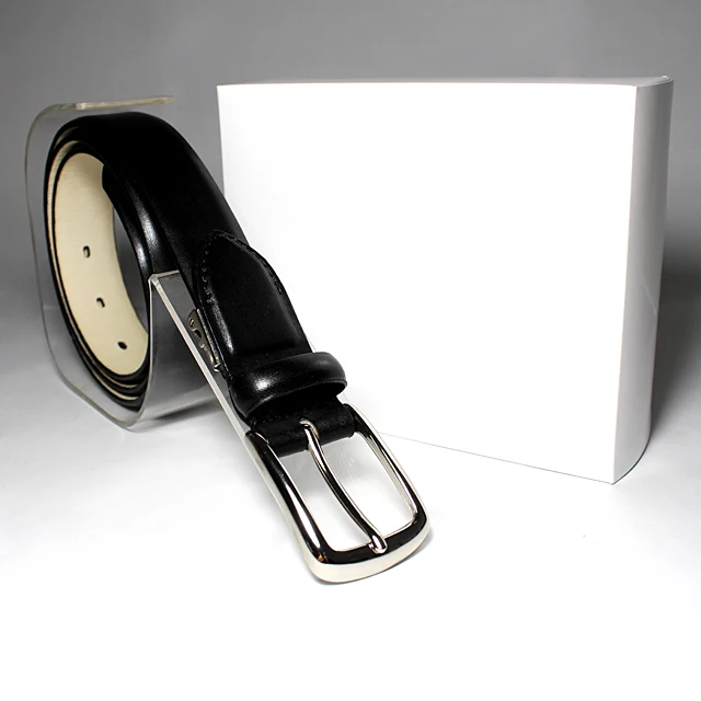 
[ TOCHIGI LEATHER ] 30mm Non Seam Belt luxury belt men genuine leather - made in Japan 