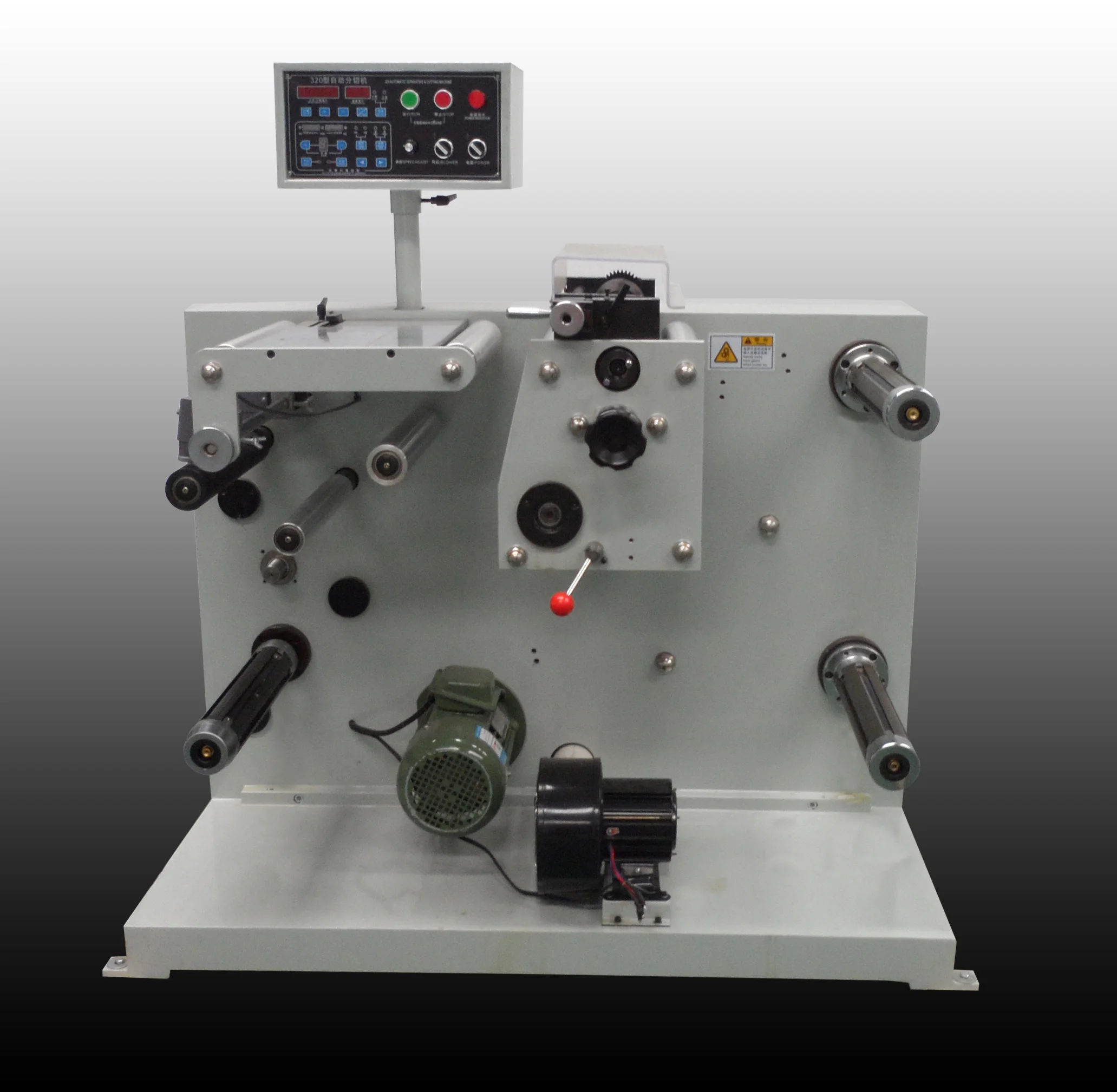 Has video PVC edge banding slitting machine,slitter rewinder