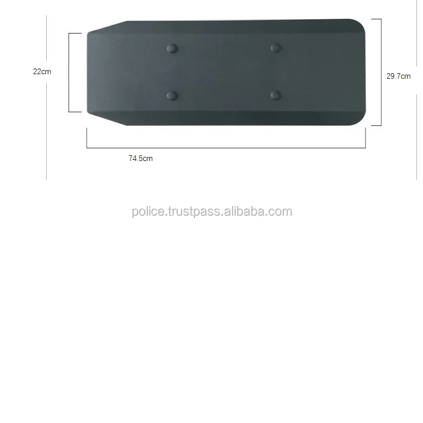 
high quality aluminum alloy arm shield for anti riot equipment 