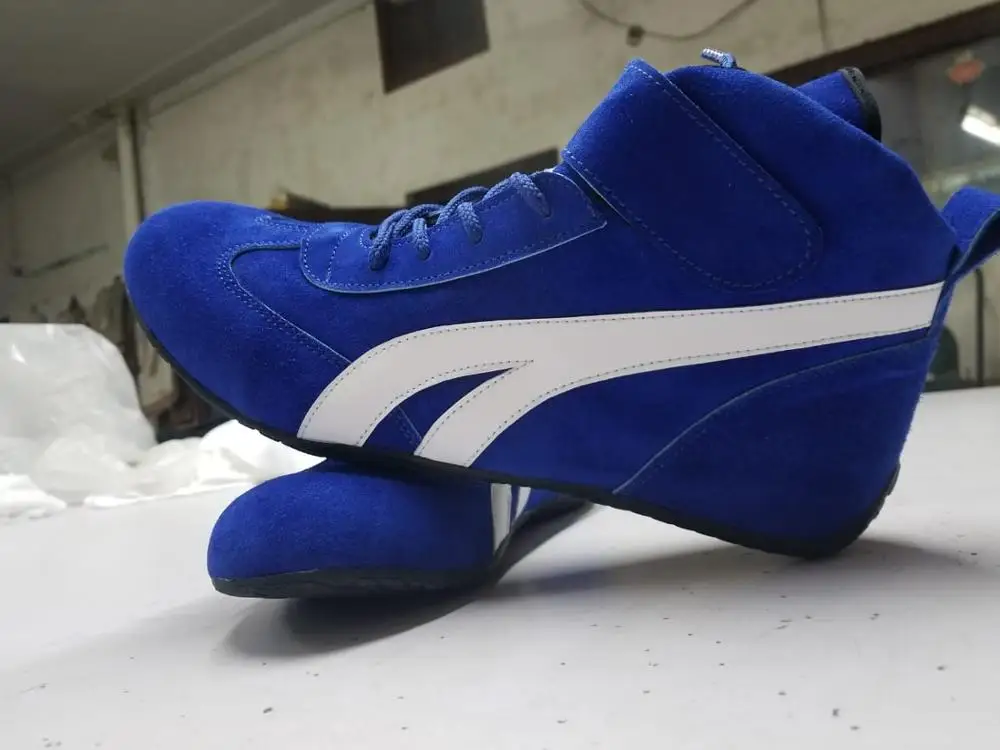 Racing Shoes Karting Shoe Kart Racing Boots OEM Suede Leather Motorcycle & Auto Racing Best Quality Manufacturing Sportswear