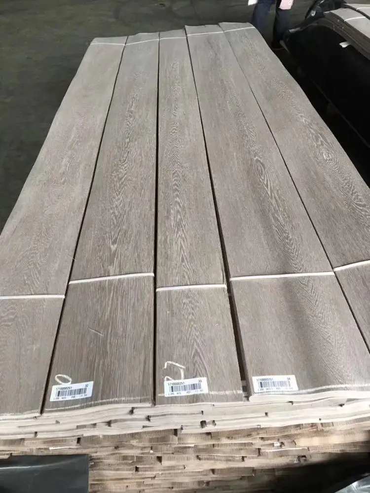China Factory Supply 0.25mm White Oak Wood Veneer