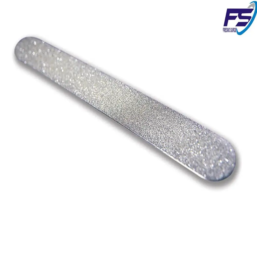 Customized High Quality Emery Board Half Moon Zebra Nail File OEM Silkscreen Logo Printed Nail File for Home Salon Manicure Tool