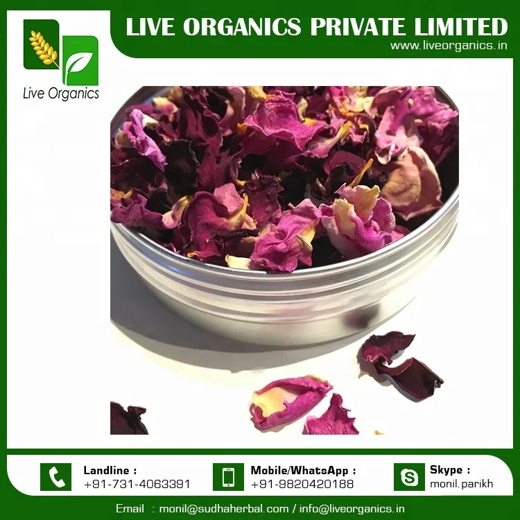 Dried Red Rose Petals at Lowest Price