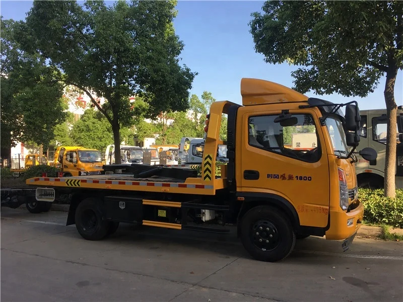 SFC brand chassis light manual wrecker towing truck