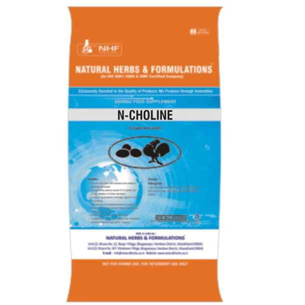 Natural Choline powder for fatty liver syndrome in poultry birds