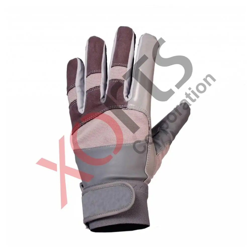 Padded American Football Lineman Gloves Receiver Gloves