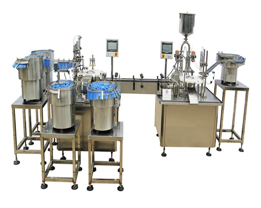 SG Spray Bottle Filling Production Line Perfume Spray Filling And Capping Machine Production Line