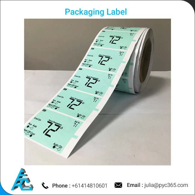 Factory Direct Self Adhesive Custom Mini Size Sticker and Print Numbering Label Roll stickers Label