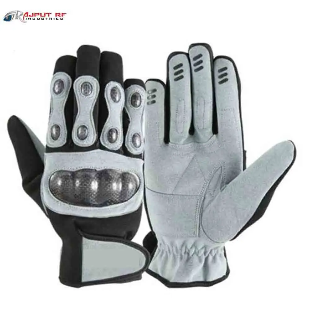 Motorcycle Racing Glove Made of High quality cowhide, goat leather & Foam Mesh protection custom