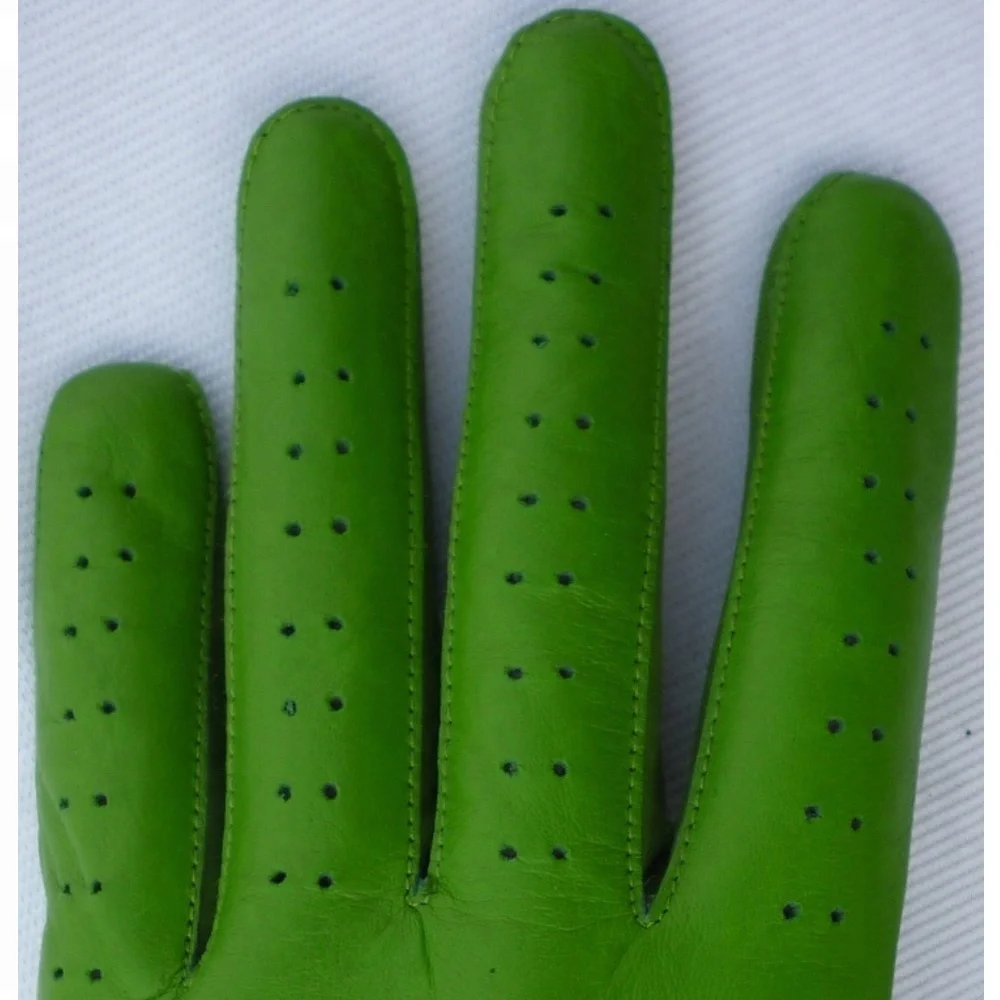 Best selling sheep skin cabretta leather Golf gloves USA